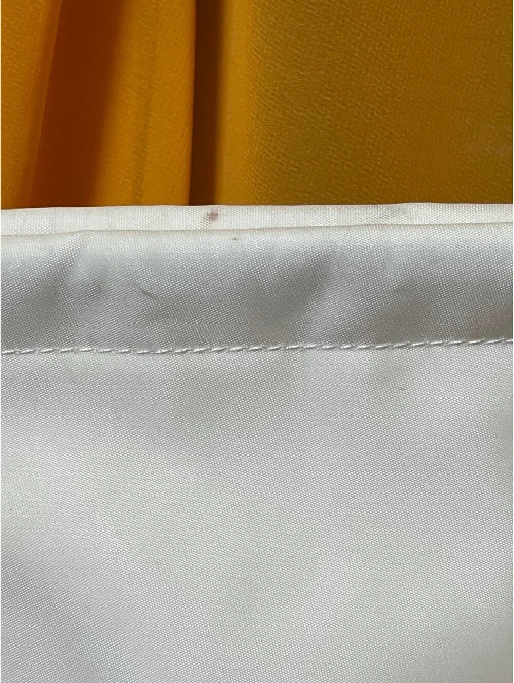 Chanel Beauté White Drawstring Cosmetic Pouch